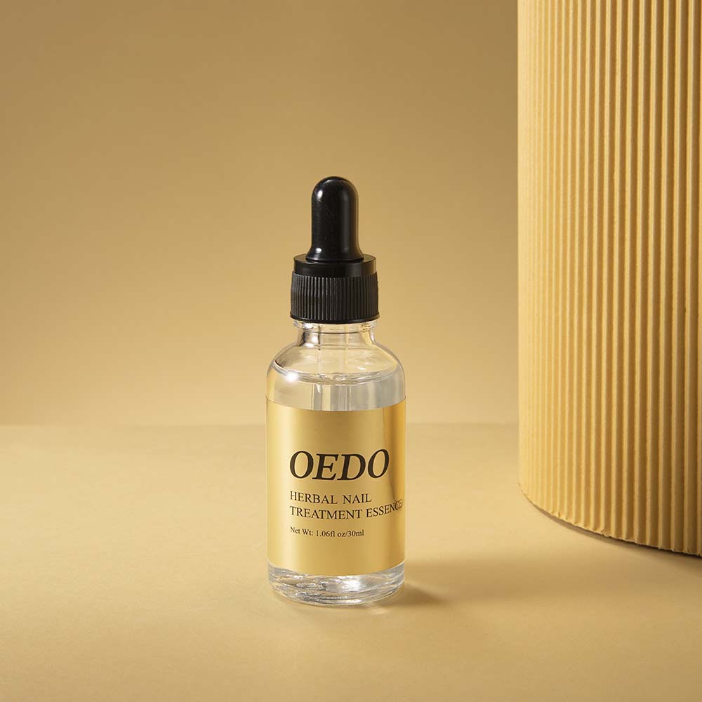 OEDO Herbal Nail Treatment Essence Fungal Nail Treatment Essential oil Hand and Foot Whitening Toe Nail Fungus Removal Infection Feet Care Polish Nail Gel-1.06fl oz/30ml